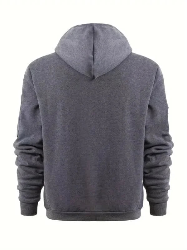 Oliver Hall | Quarter-Zip Fleece Hoodie for Men