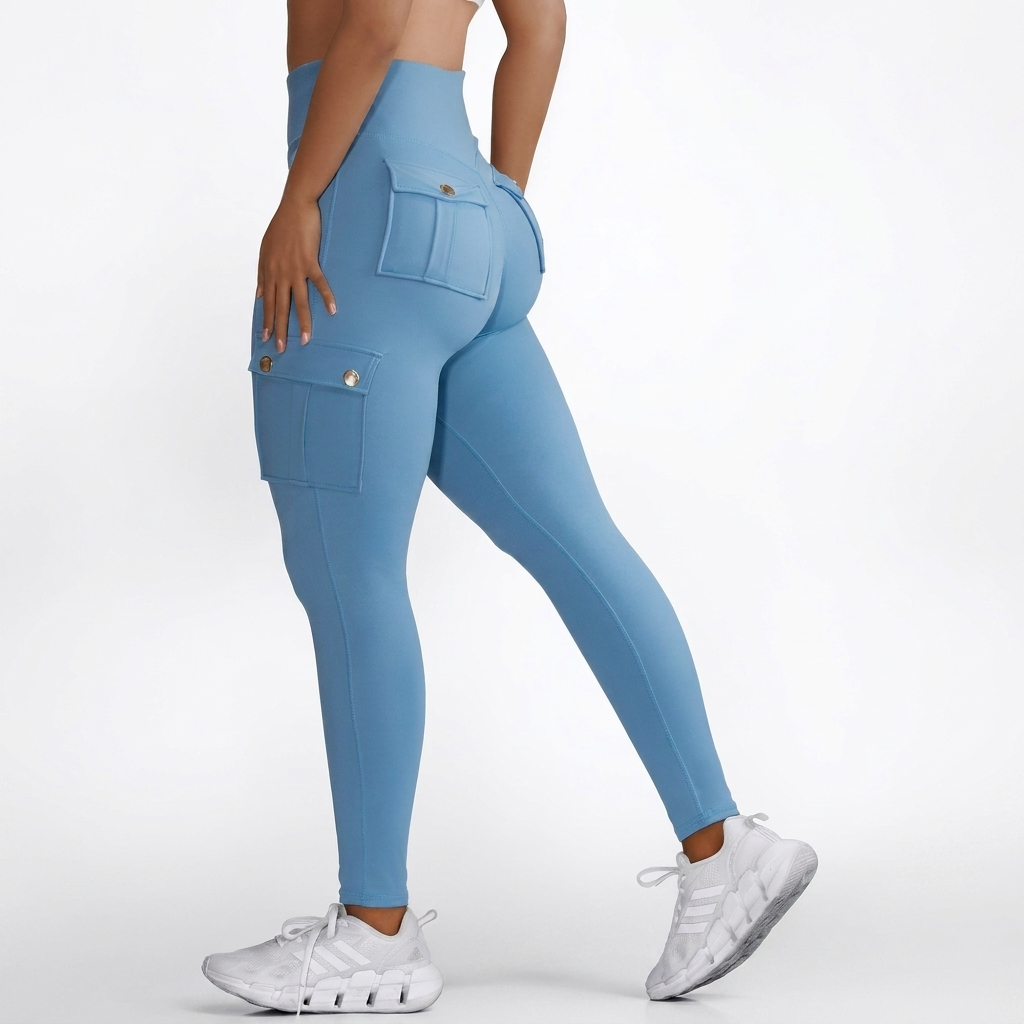 Daisy Fenshaw | Cargo Pocket Slim-Fit Leggings