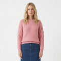 Imogen Wright | Chunky Knit Round Neck Jumper