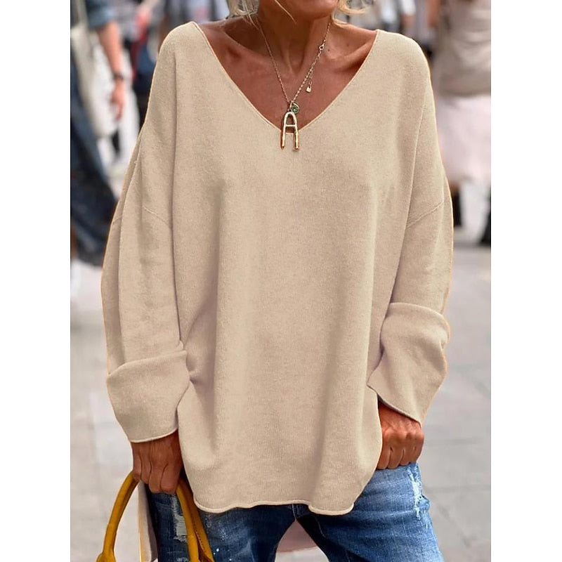 Georgiana Thistlewood | Relaxed V-Neck Pullover