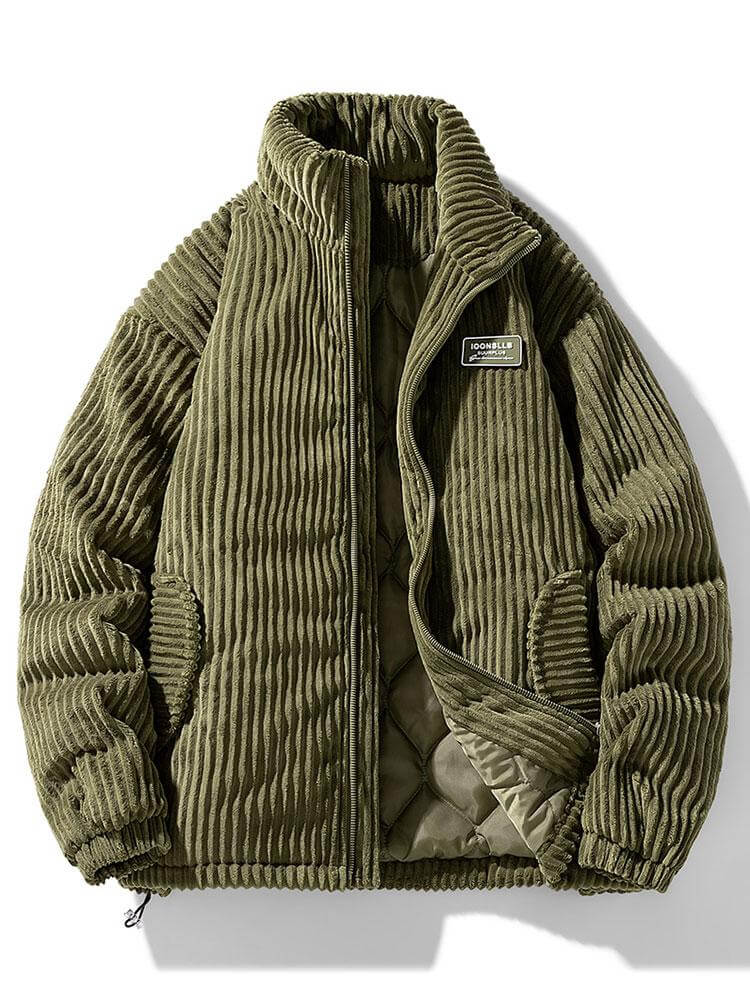 Oliver Nash | Corduroy Mens Jacket with Quilted Lining