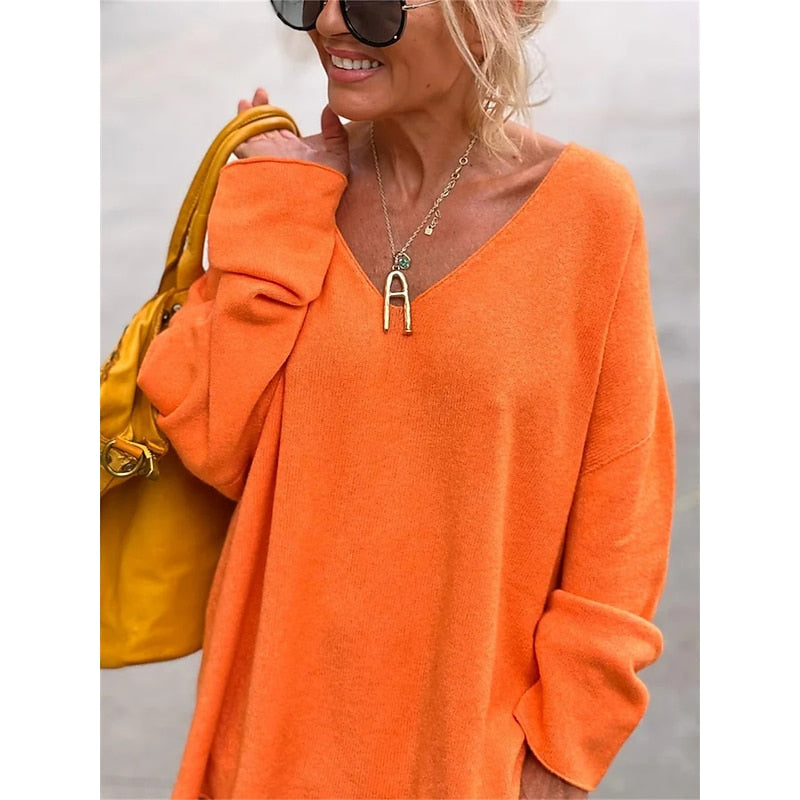Georgiana Thistlewood | Relaxed V-Neck Pullover
