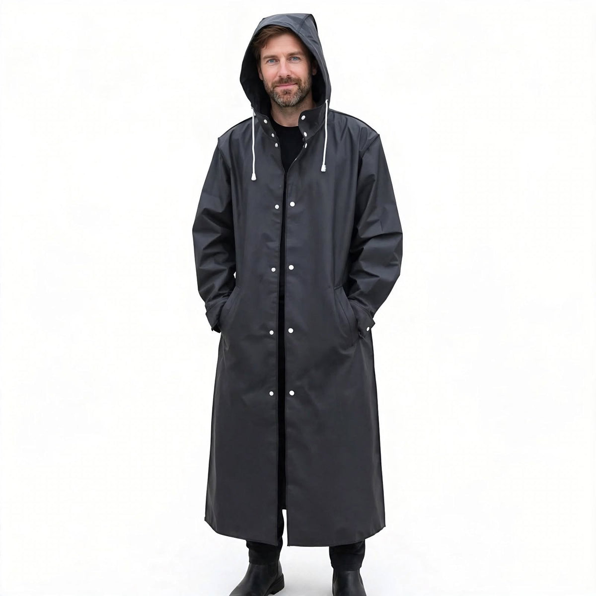 Alistair Renwick | Waterproof Hooded Mens Coat