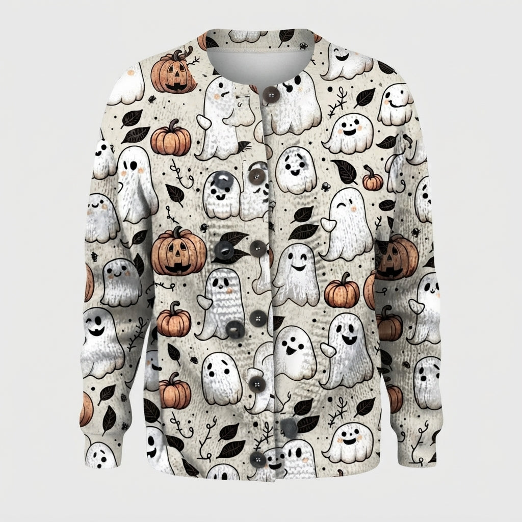 Poppy Ashwood | Ghost Pumpkin Halloween Sweater For Women