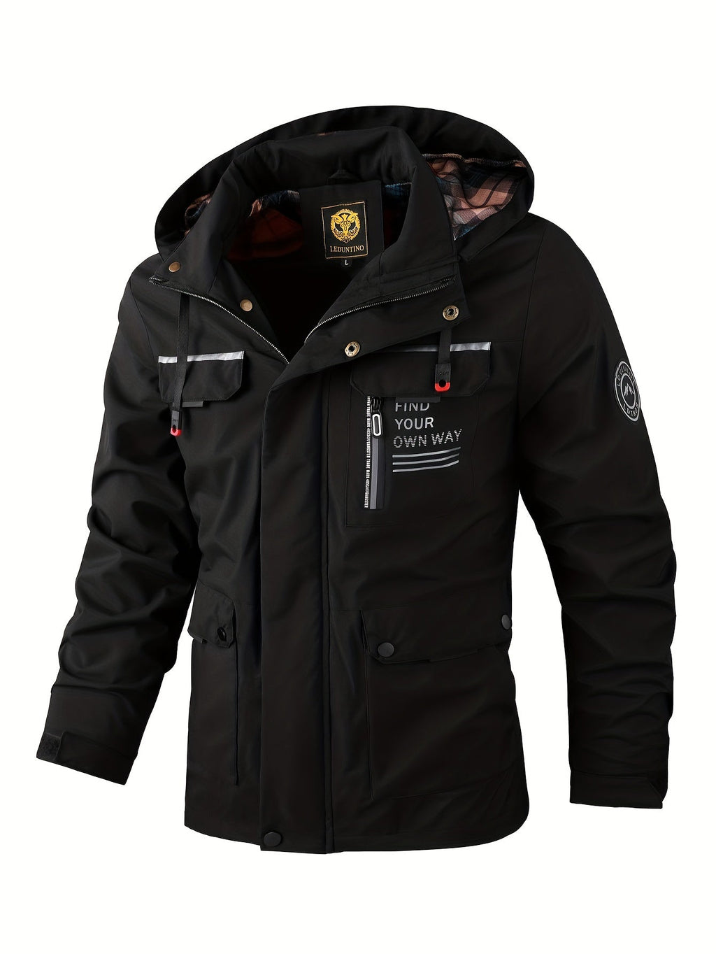 Nigel Harrison | Weatherproof Hooded Utility Jacket for Men