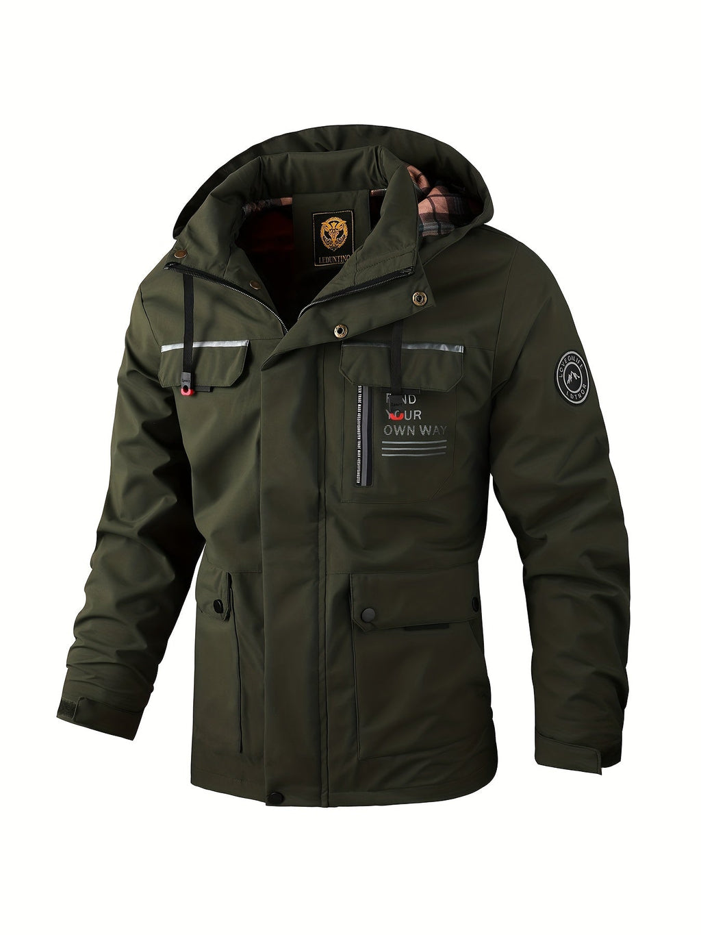 Nigel Harrison | Weatherproof Hooded Utility Jacket for Men