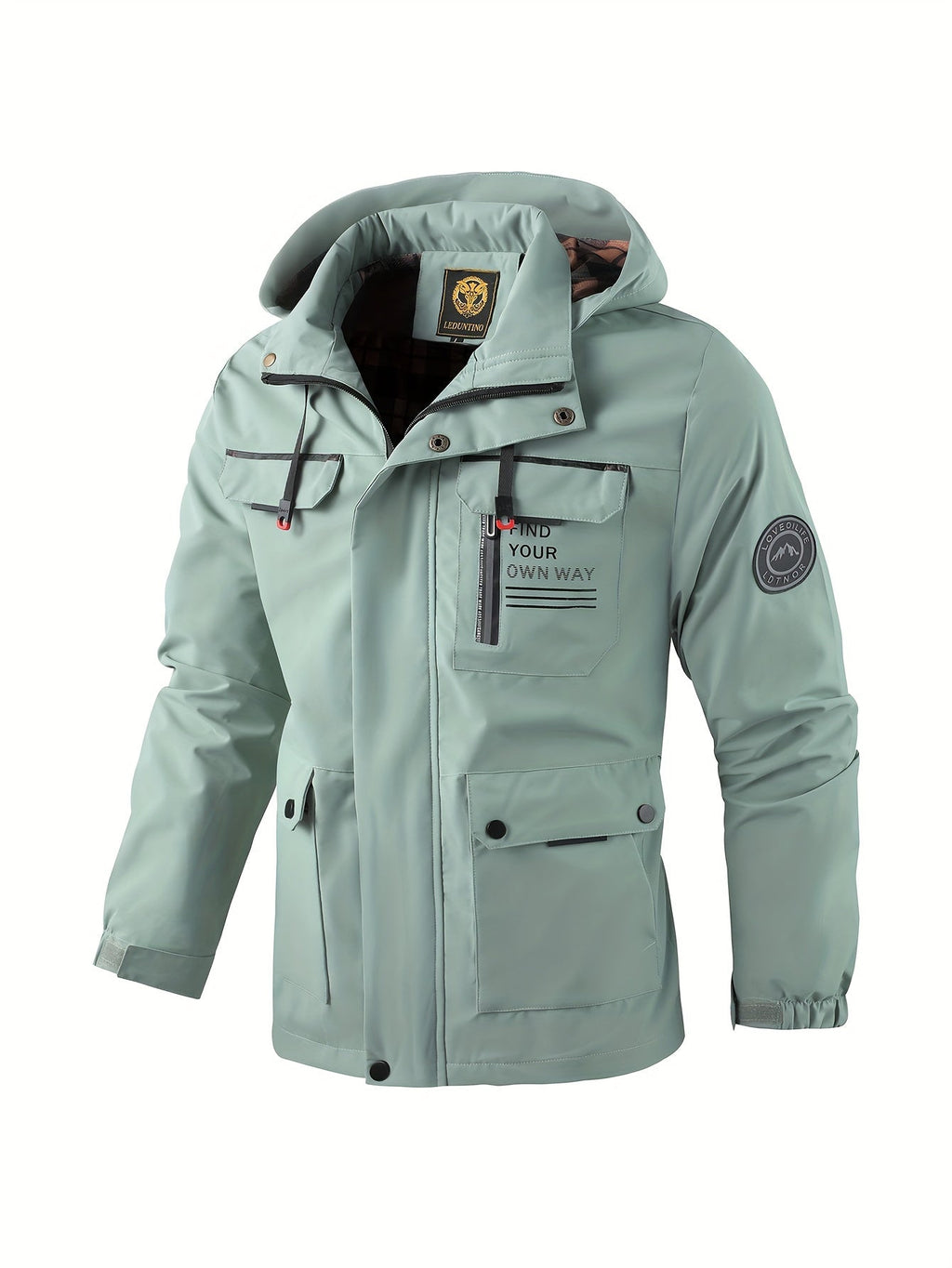 Nigel Harrison | Weatherproof Hooded Utility Jacket for Men