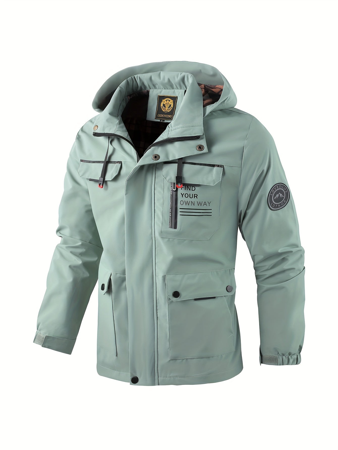 Nigel Harrison | Weatherproof Hooded Utility Jacket for Men