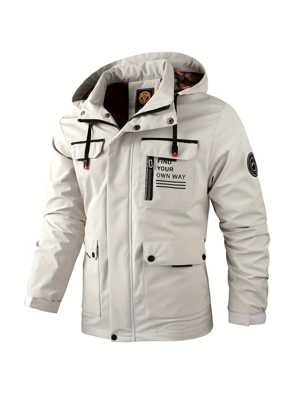 Nigel Harrison | Weatherproof Hooded Utility Jacket for Men