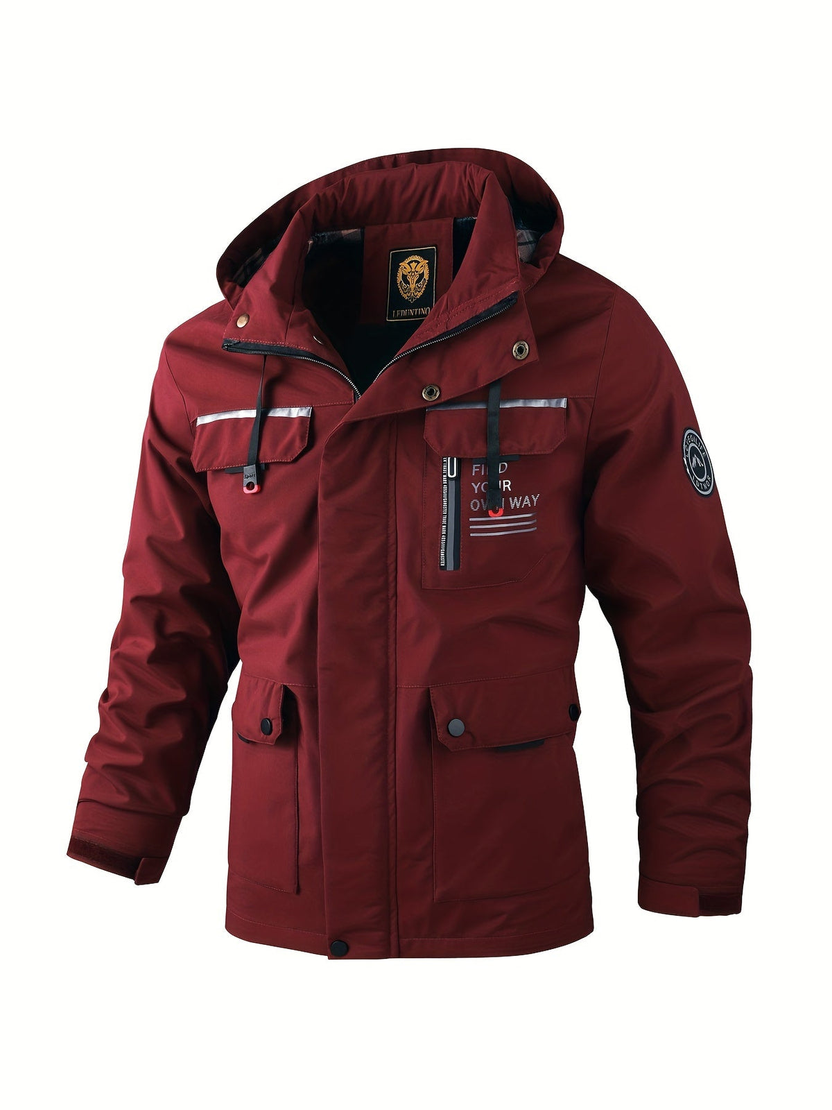 Nigel Harrison | Weatherproof Hooded Utility Jacket for Men