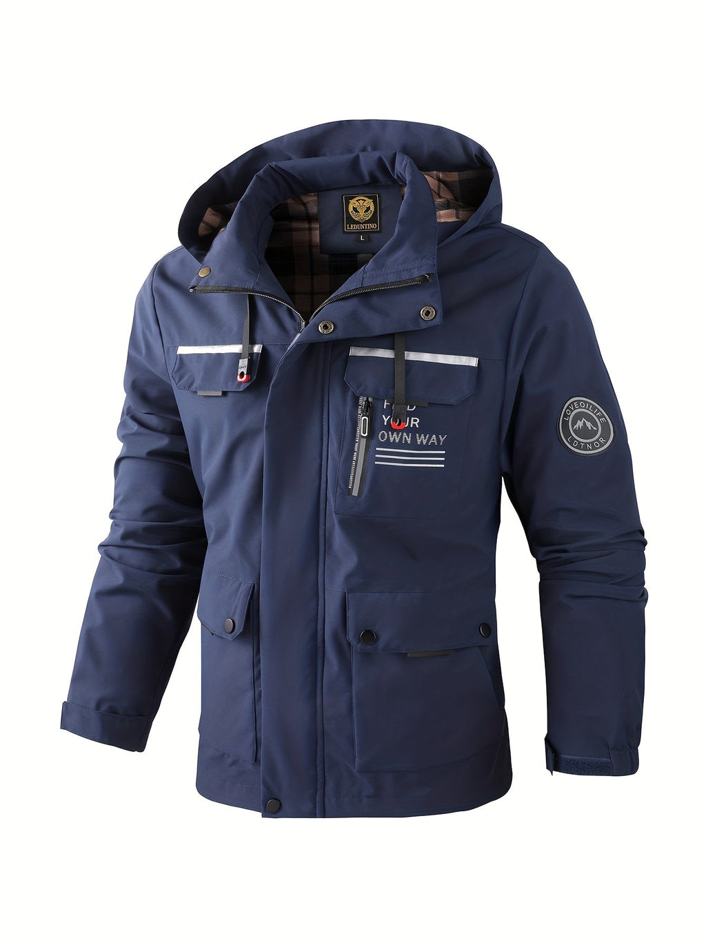Nigel Harrison | Weatherproof Hooded Utility Jacket for Men