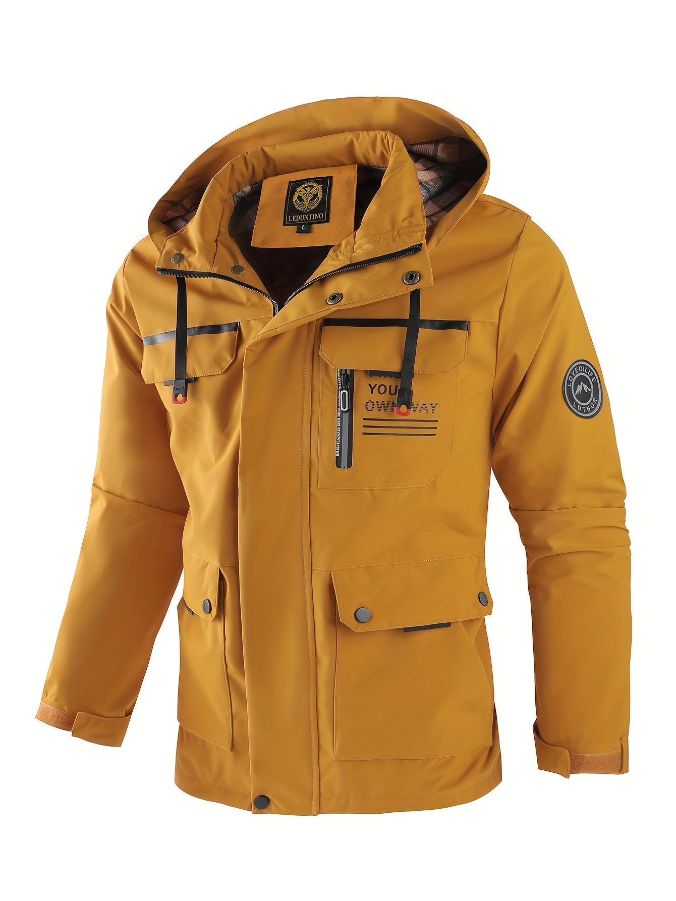 Nigel Harrison | Weatherproof Hooded Utility Jacket for Men
