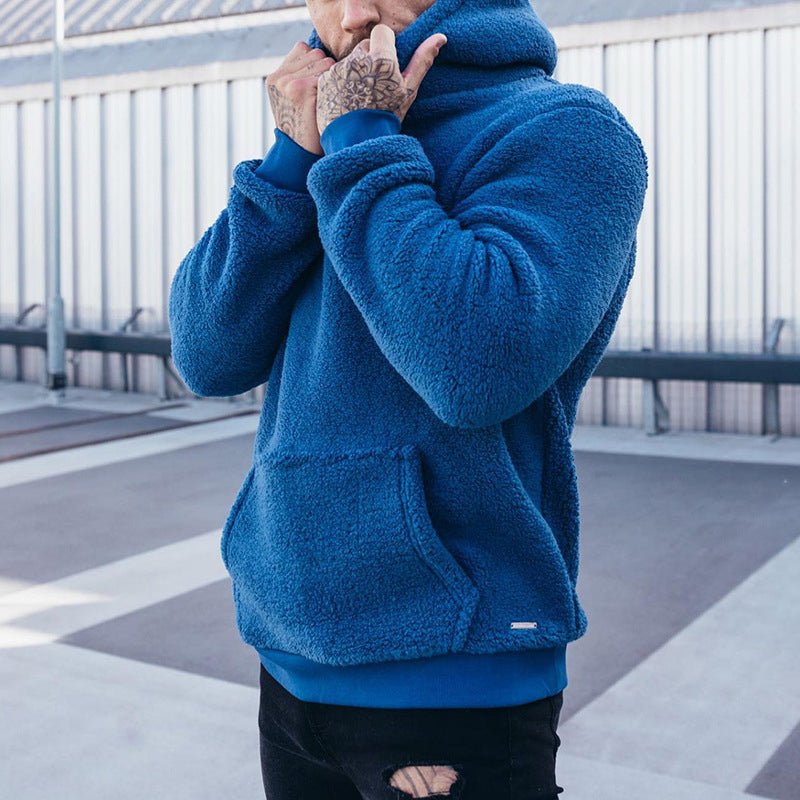 Clive Hartford | Sherpa Hoodie in Sage Green