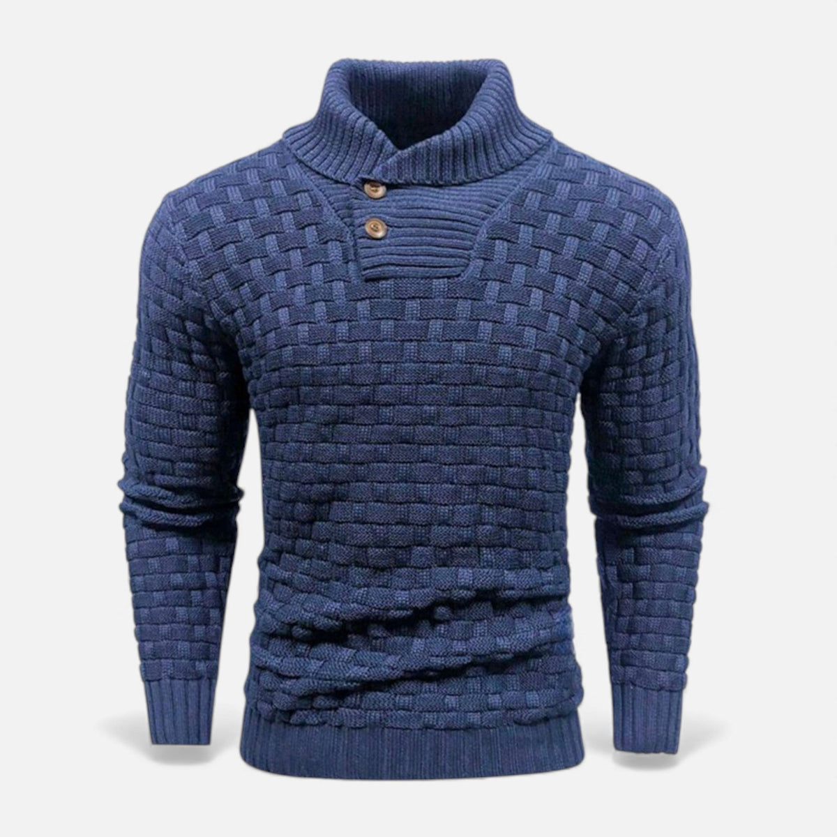 Reuben Aldridge | Shawl Collar Knit Sweater For Men