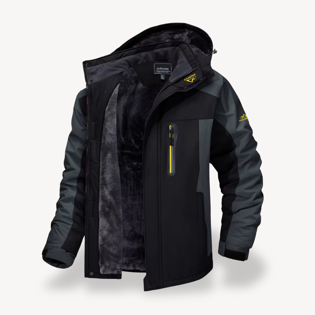 Jasper Fenn | Waterproof Hooded Mens Jacket