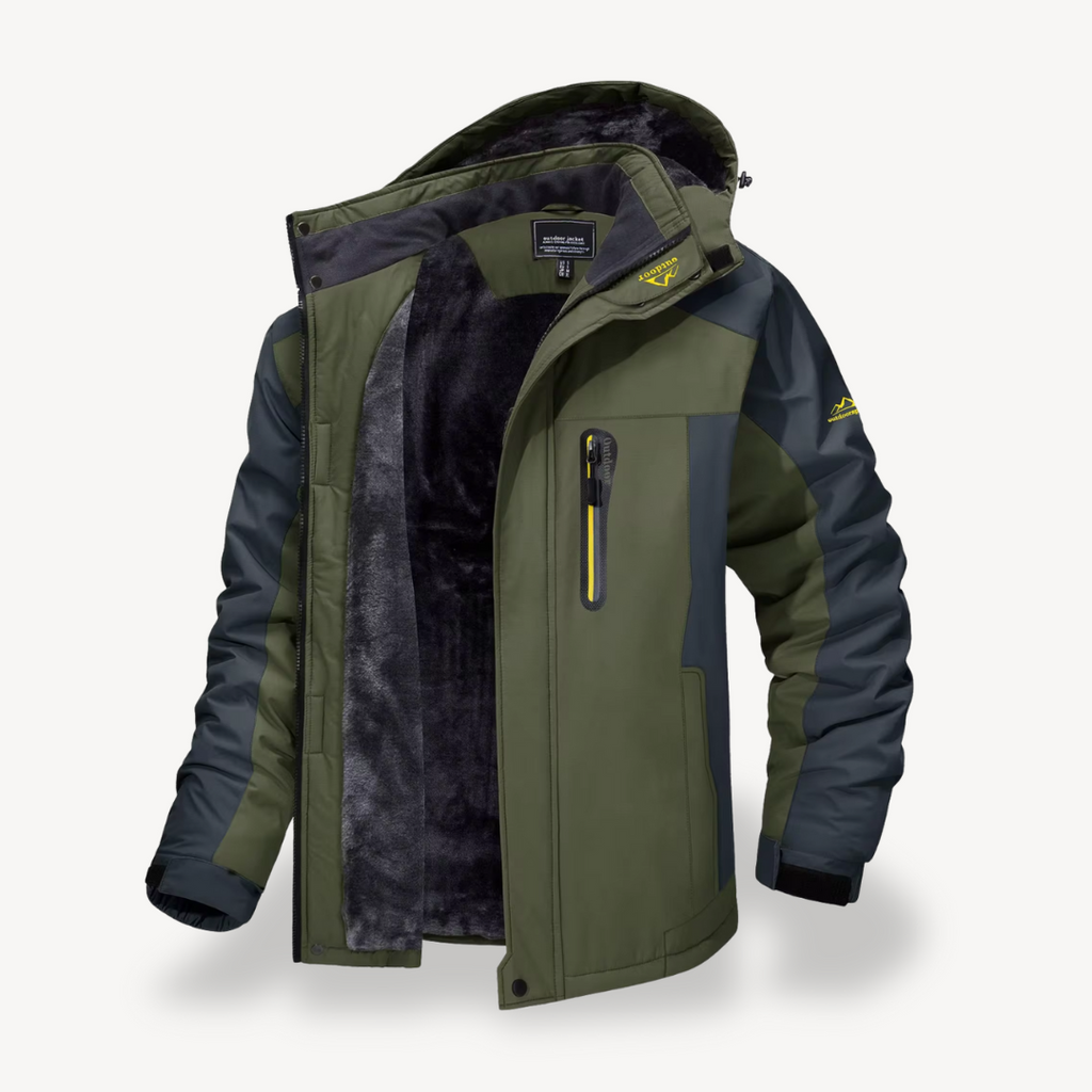 Jasper Fenn | Waterproof Hooded Mens Jacket