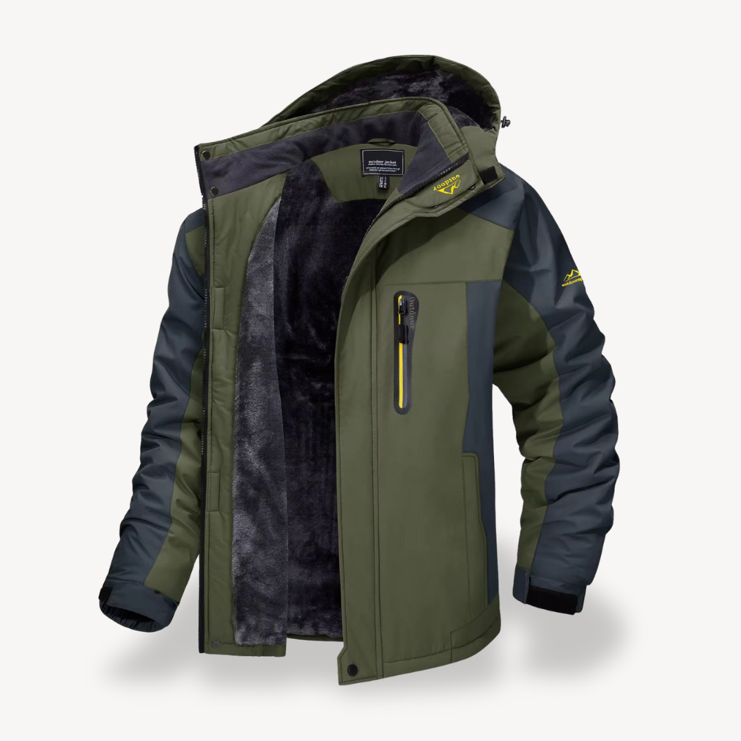 Jasper Fenn | Waterproof Hooded Mens Jacket