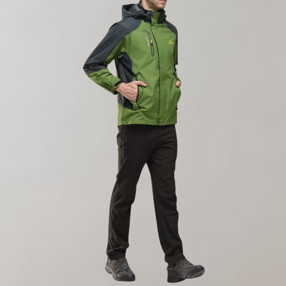 Oscar Pennington | Waterproof Hooded Mens Jacket