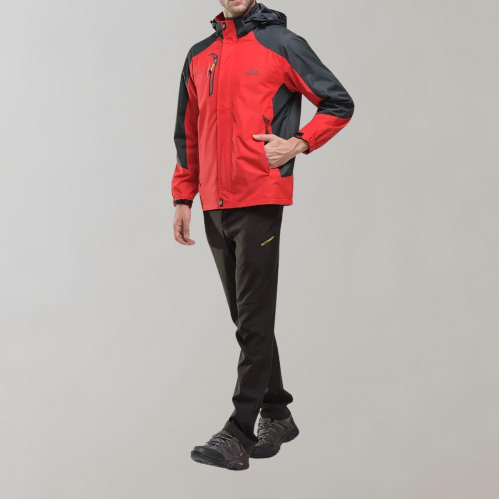 Oscar Pennington | Waterproof Hooded Mens Jacket