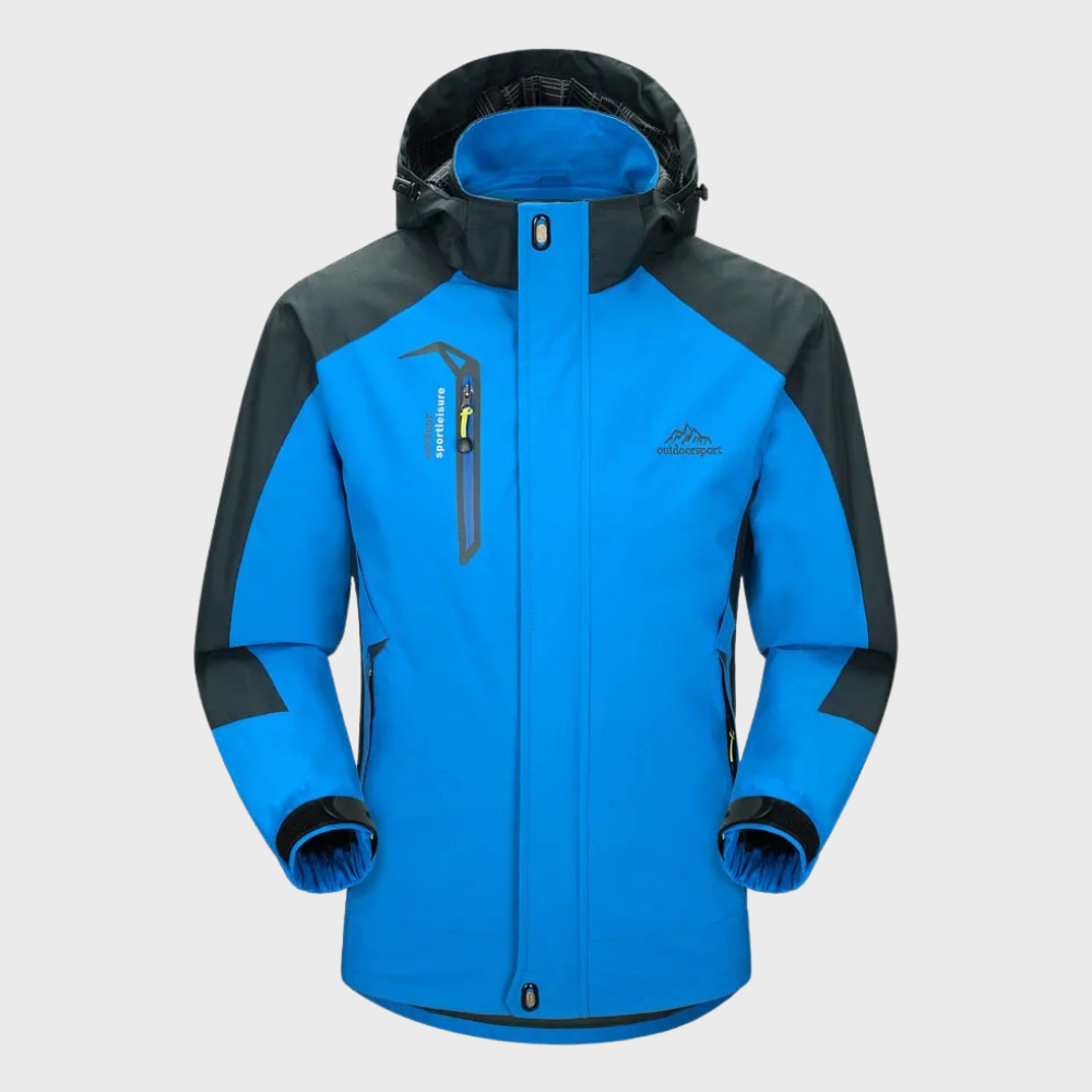 Oscar Pennington | Waterproof Hooded Mens Jacket