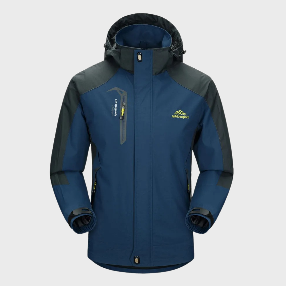 Oscar Pennington | Waterproof Hooded Mens Jacket