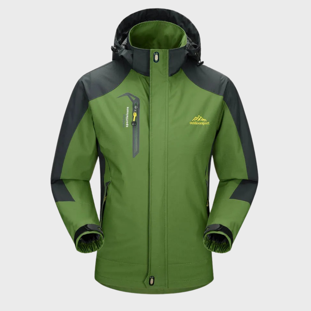Oscar Pennington | Waterproof Hooded Mens Jacket