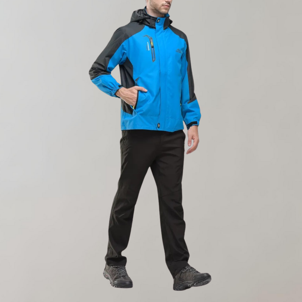 Oscar Pennington | Waterproof Hooded Mens Jacket