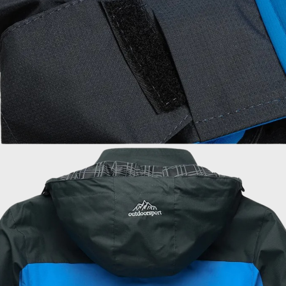 Oscar Pennington | Waterproof Hooded Mens Jacket