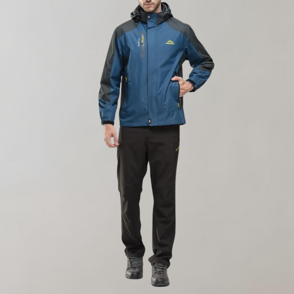 Oscar Pennington | Waterproof Hooded Mens Jacket