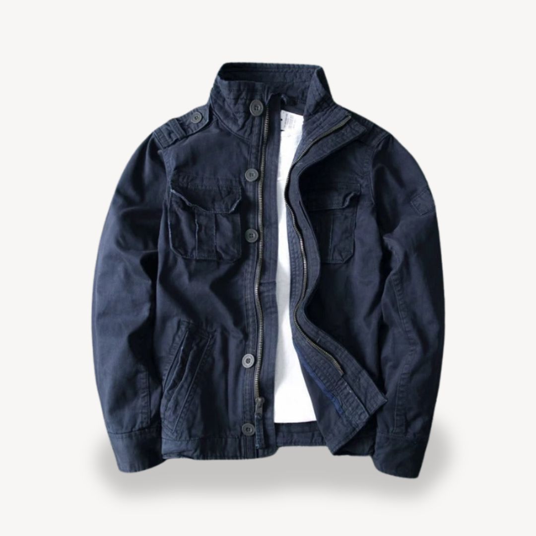 Frederick Lockhart | Canvas Jacket With Utility Pockets