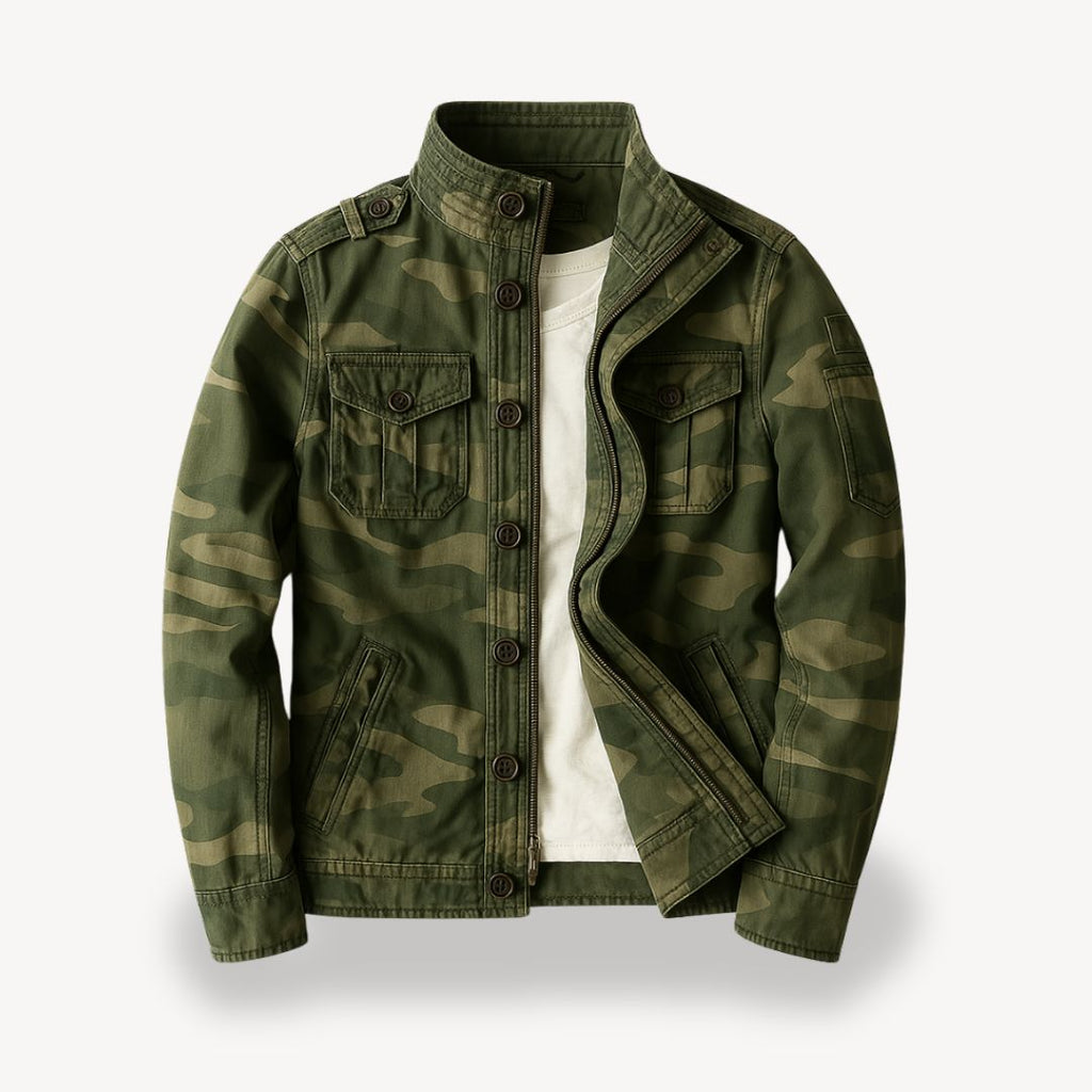 Frederick Lockhart | Canvas Jacket With Utility Pockets