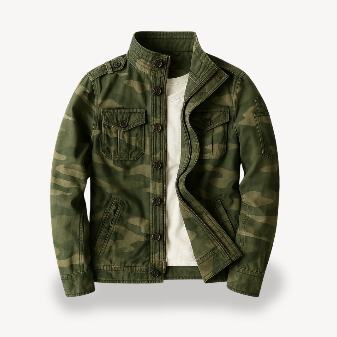 Frederick Lockhart | Canvas Jacket With Utility Pockets