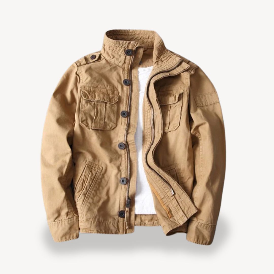 Frederick Lockhart | Canvas Jacket With Utility Pockets