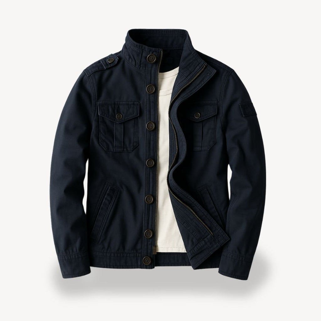 Frederick Lockhart | Canvas Jacket With Utility Pockets