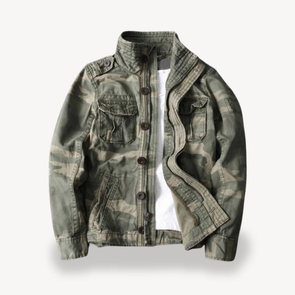 Frederick Lockhart | Canvas Jacket With Utility Pockets