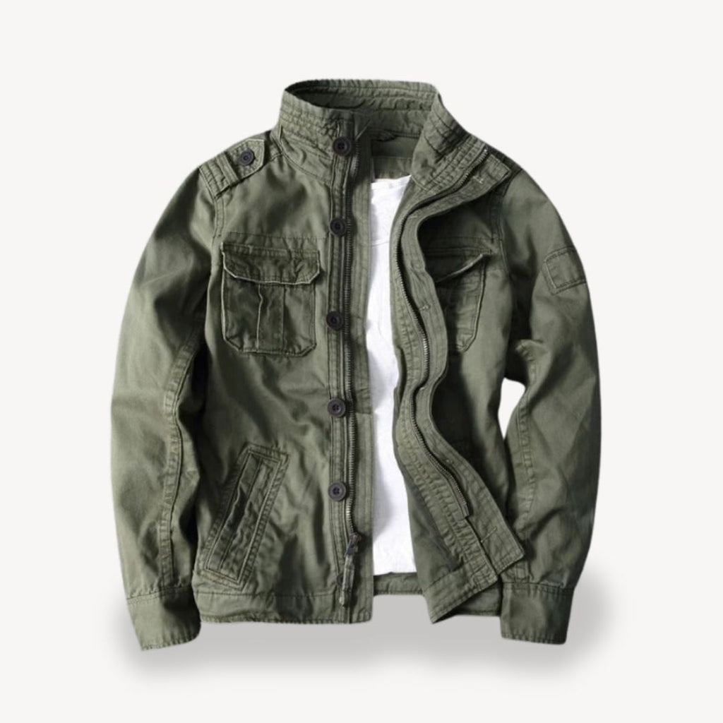 Frederick Lockhart | Canvas Jacket With Utility Pockets