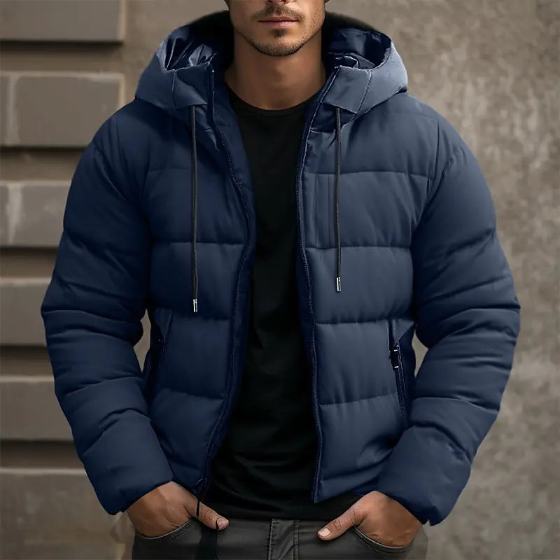 Edward Marchmont | Padded Hooded Mens Jacket
