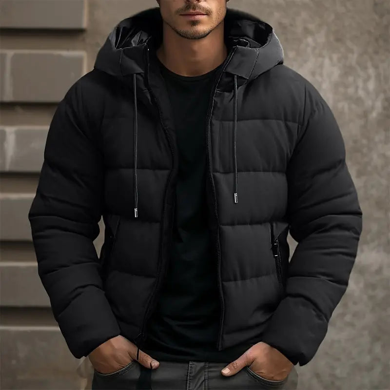 Edward Marchmont | Padded Hooded Mens Jacket