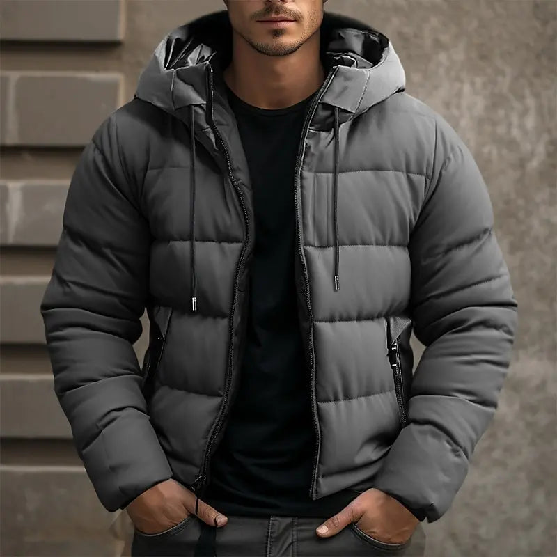 Edward Marchmont | Padded Hooded Mens Jacket