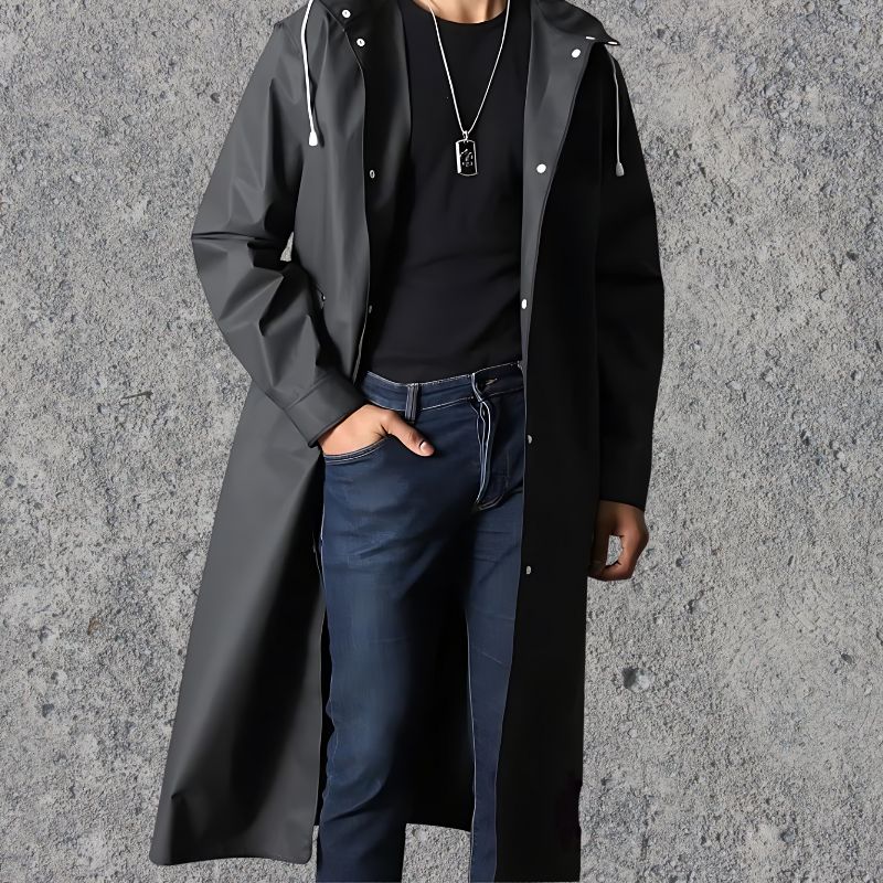 Alistair Renwick | Waterproof Hooded Mens Coat