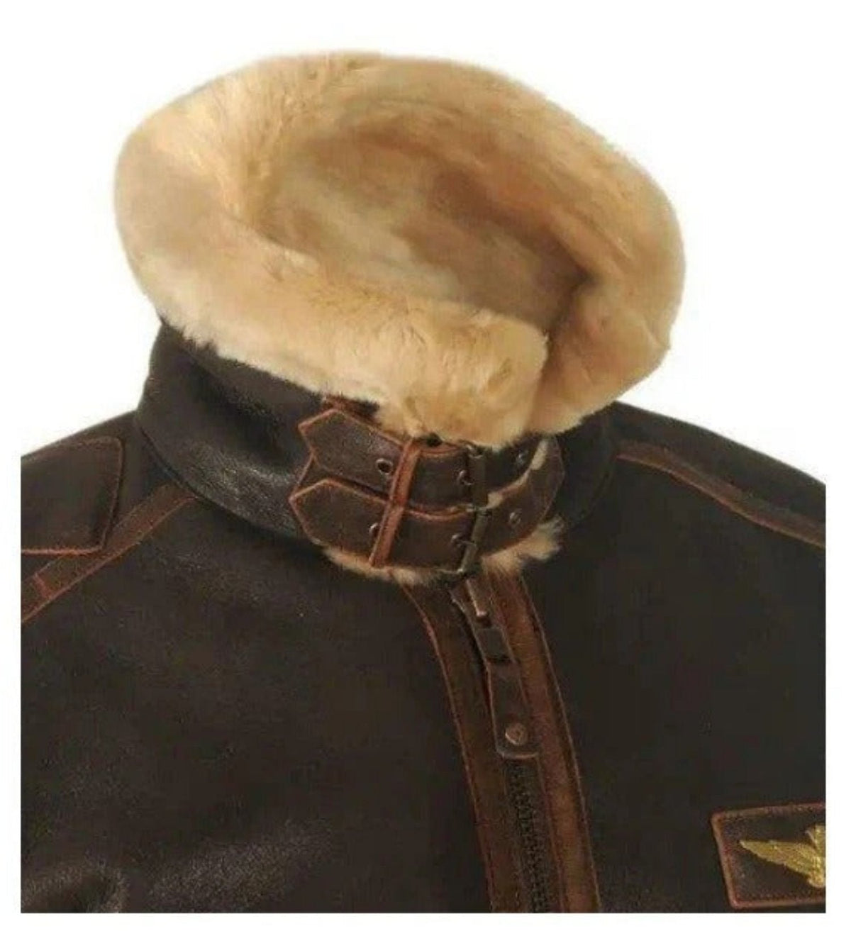 Douglas Fairfax | Shearling Leather Jacket for Men
