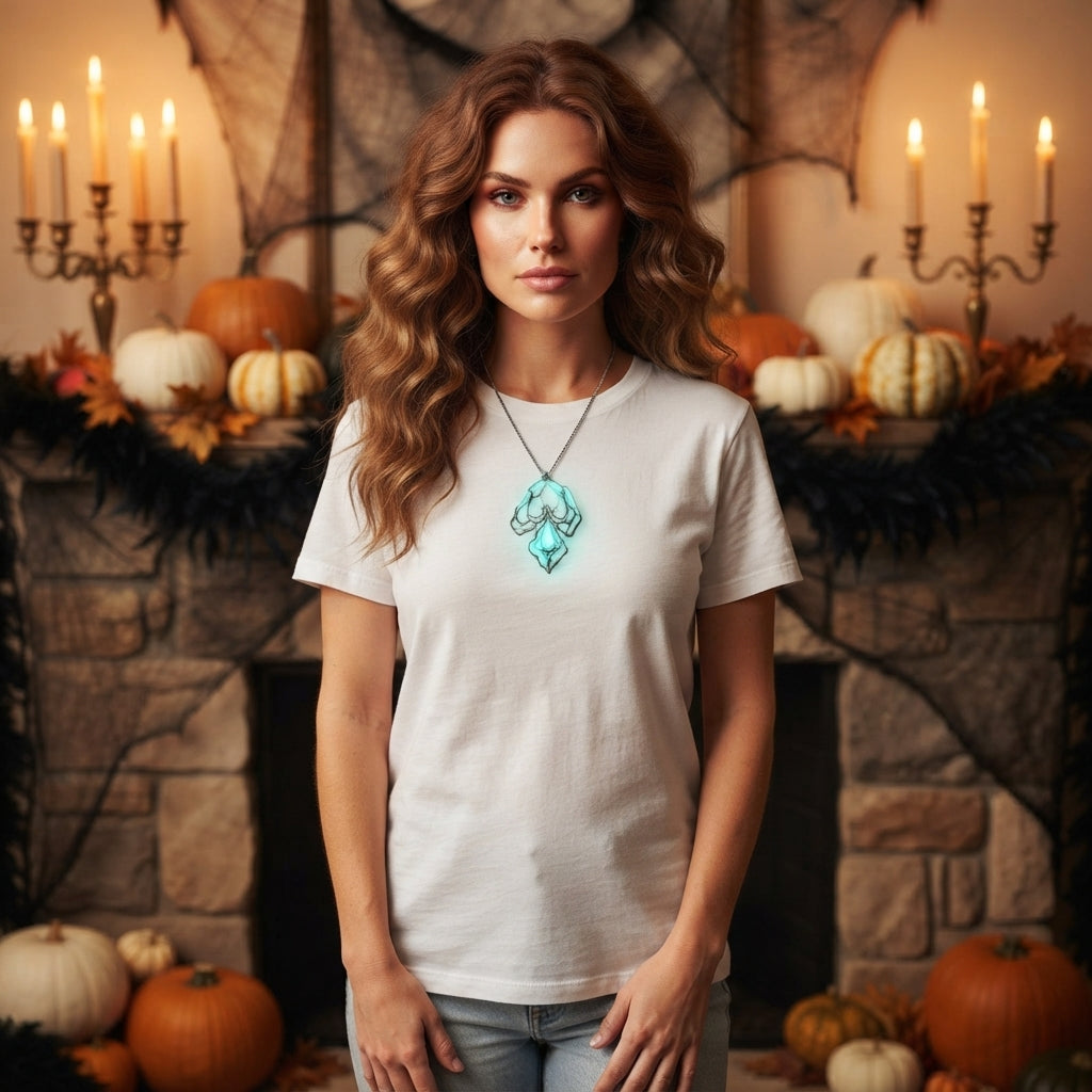 Clementine Sedley | Glow-in-the-Dark Spider Pendant Necklace