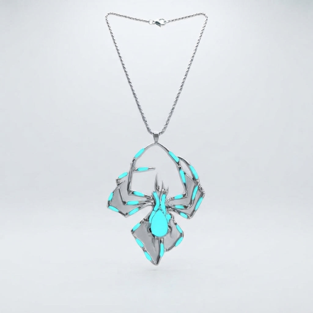 Clementine Sedley | Glow-in-the-Dark Spider Pendant Necklace
