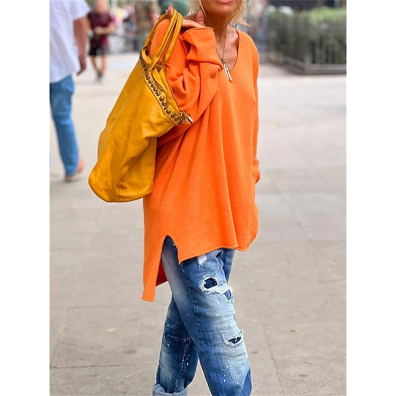 Georgiana Thistlewood | Relaxed V-Neck Pullover