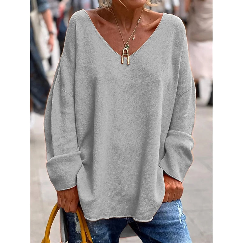Georgiana Thistlewood | Relaxed V-Neck Pullover