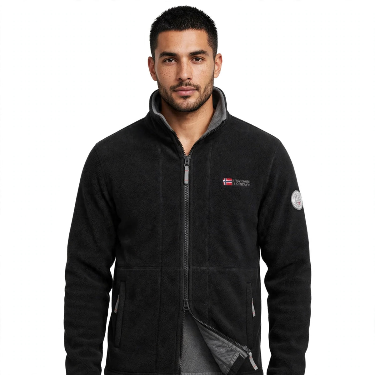 Barnaby Whitmore | Fleece Full-Zip Mens Jacket