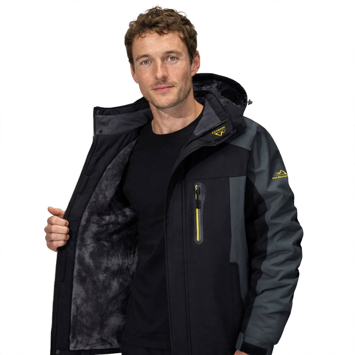 Jasper Fenn | Waterproof Hooded Mens Jacket