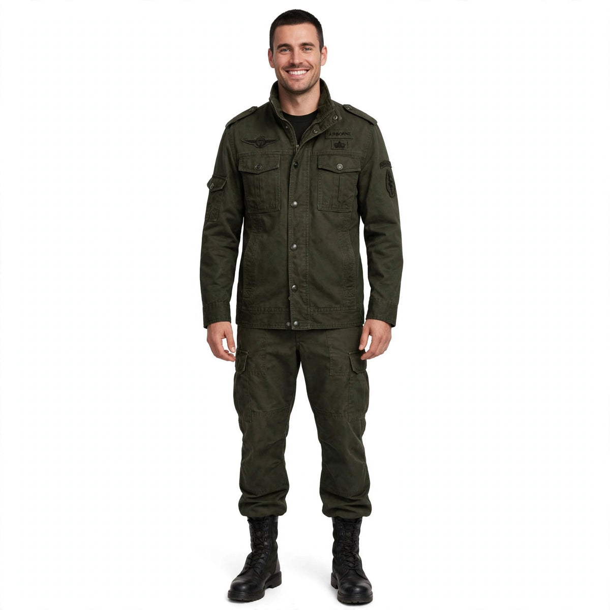Jasper Kendrick | Military Style Canvas Jacket