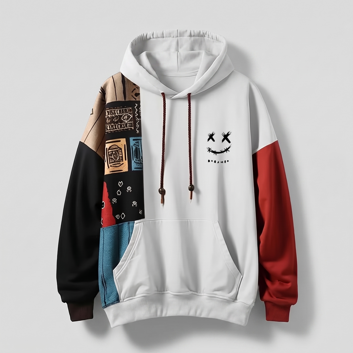 Clive Ferris | Colour-Block Cotton Hoodie