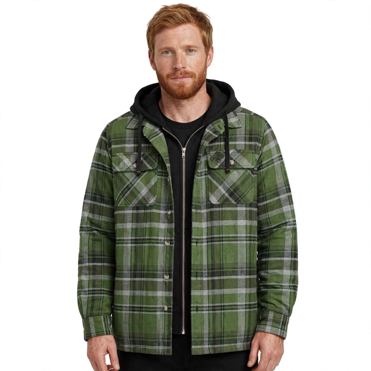 Oscar Marchmont | Quilted Flannel Mens Jacket